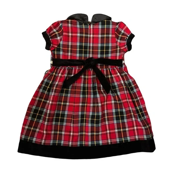 Girls Hanna Andersson Christmas Dress - Picture 2 of 2